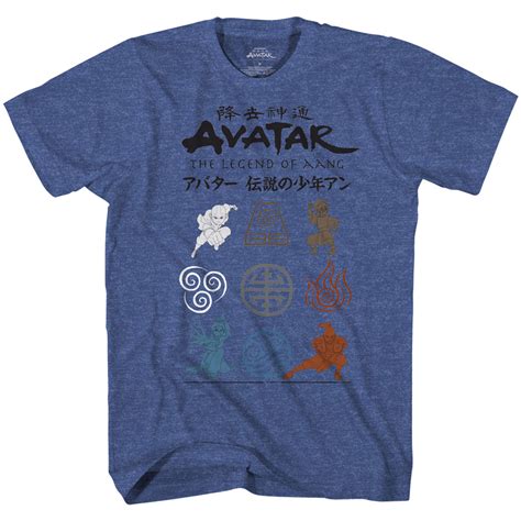 Buy Avatar The Last Airbender Mens Short Sleeve T Shirt Avatar Aang