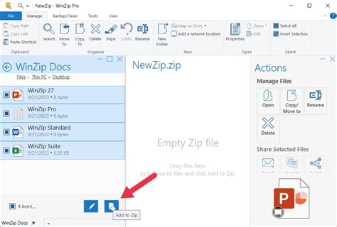 Winzip Lets You Compress Folders Quickly And Easily