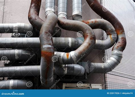 Rusted Pipe Stock Photo Image Of Industrial Ductwork 22017026
