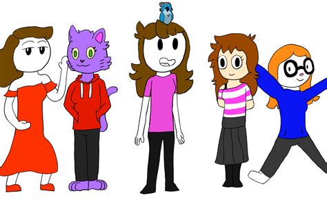 Favorite Youtube Female Animators By Htfman114 On Deviantart