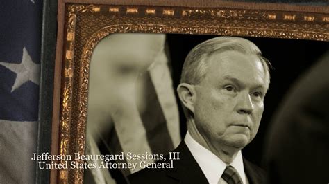 Introduction Of Us Attorney General Jefferson Beauregard Sessions Iii