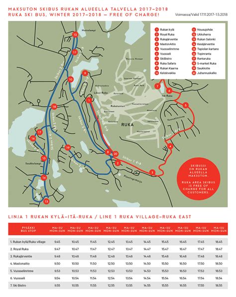 Resort Ruka Map