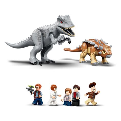 Buy LEGO Jurassic World Indominus Rex Vs Ankylosaurus Dinosaurs Set With Gyrosphere