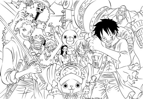 One Piece Coloring Pages At Free Printable Colorings Pages To Print And Color