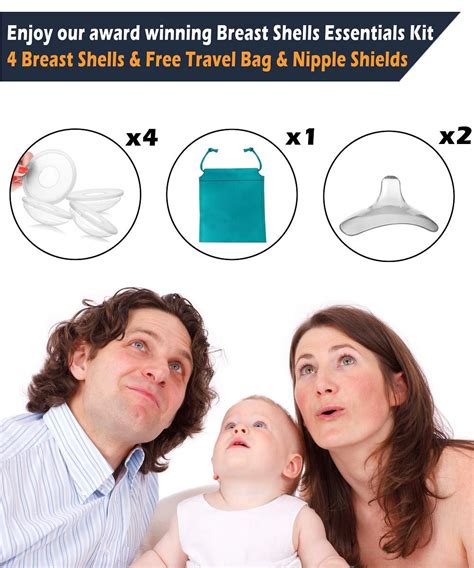 Buy Boston Nipple Shield Breast Shells Milk Collector Nursing Cups Milk