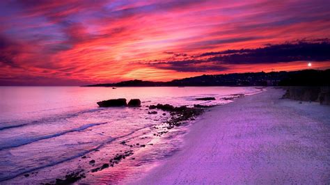 pink and purple sunset wallpapers top free pink and purple sunset backgrounds wallpaperaccess