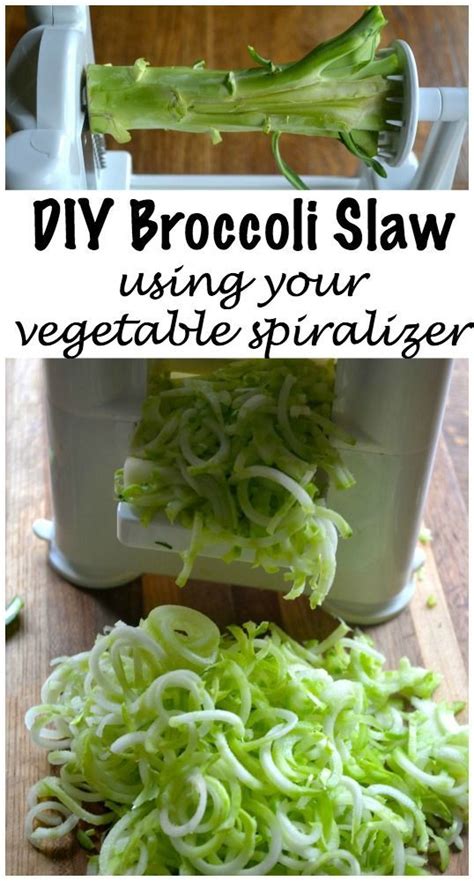 This is one of our favourite ways to make sure that a bbq or picnic has plenty of colour in it, and it balances. DIY Broccoli Stem Slaw | Spiralizer recipes, Healthy ...