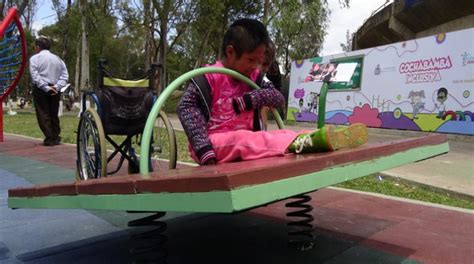 Inauguran Parque Para Niños Y Niñas Con Discapacidad Los Tiempos