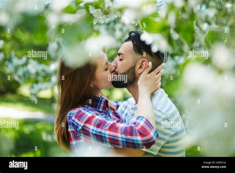 Passionate Kiss Stock Photo Alamy