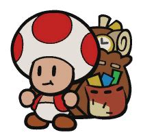 File Toad Accessory Red PMTOK Sprite Png Super Mario Wiki The Mario