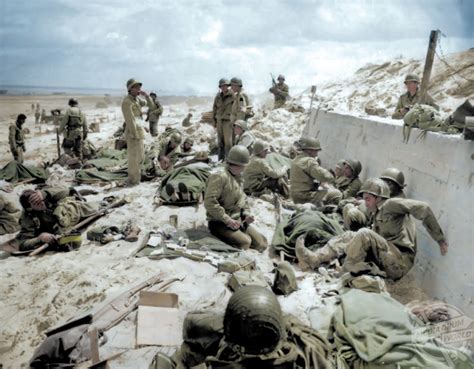 Incredible Colour Pictures Of The Allied Invasion Of Europe Have