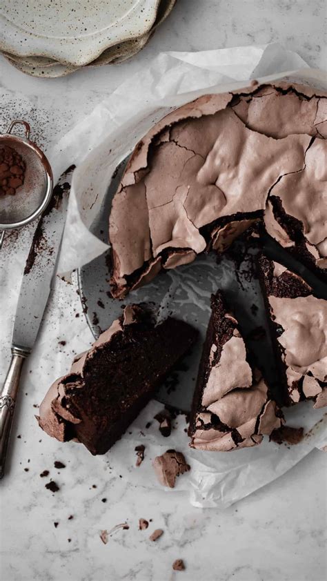 Chocolate Hazelnut Meringue Cake Studio Baked