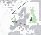 Grande mapa de ubicación de Gales | Gales | Reino Unido | Europa ...