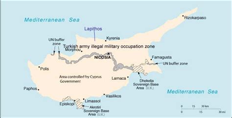 Obryadii00 Map Of Cyprus And Turkey
