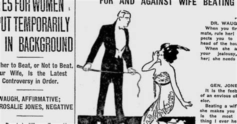 Disturbing Article From 1913 Debates The Pros And Cons Of Beating Your