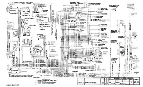 1957 Classic Chevrolet Large Wiring Diagram