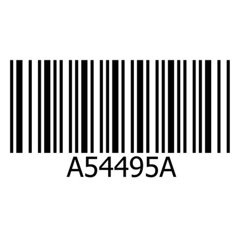 Barcode Sticker Template Transparent Png And Svg Vector File