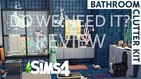 The Sims 4 Bathroom Clutter Kit Review Youtube