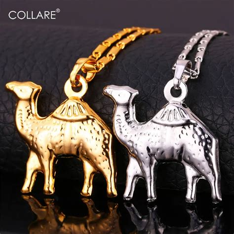 Buy Collare Cute Camel Necklaces And Pendants Gold