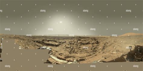 360° View Of Mars Panorama Curiosity Rover Martian Solar Day 1302