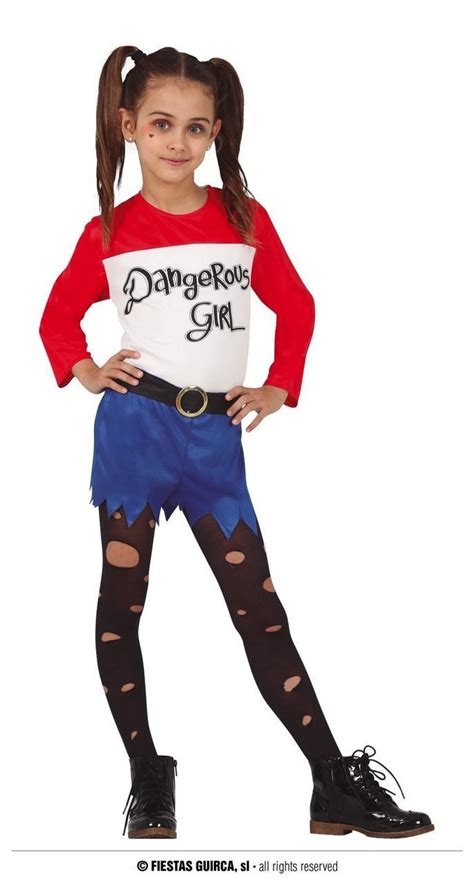Verrücktes Gefährliches Mädchen Quinn Kostüm