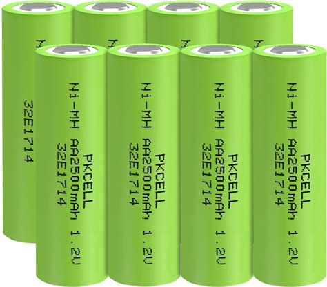 Pkcell Aa Wiederaufladbare Batterien Ni Mh Mah V Nimh Industrie Akku Batterie Flach