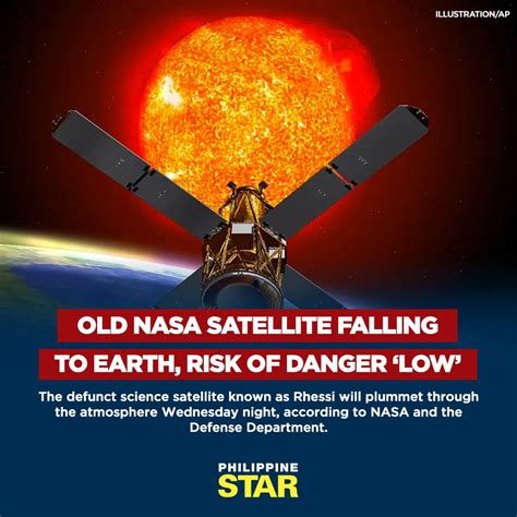 The Philippine Star On Twitter An Old Nasa Satellite Is Expected To