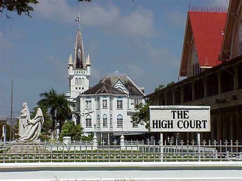 Victoria Law Courts Georgetown Guyana Georgetown Guyana British