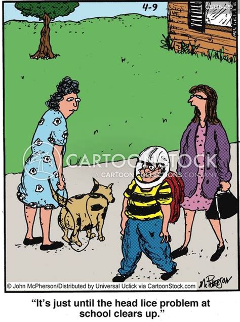 Head Lice Cartoons And Comics Funny Pictures From Cartoonstock