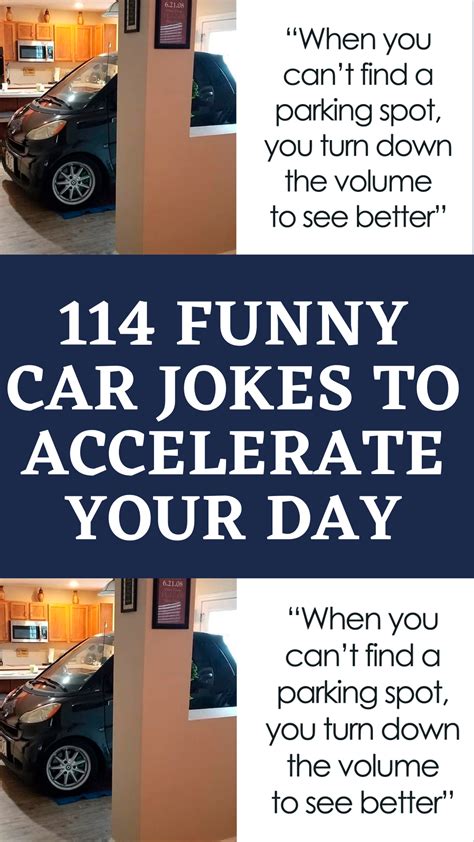 114 Funny Car Jokes To Accelerate Your Day Artofit