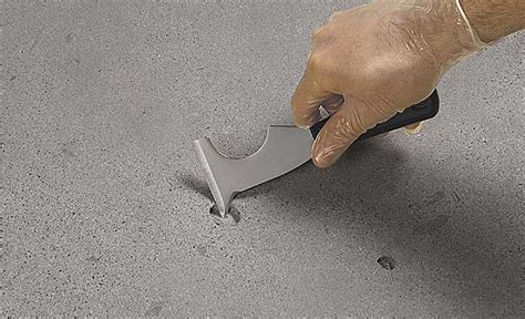 How To Repair A Hole On A Concrete Surface Behr