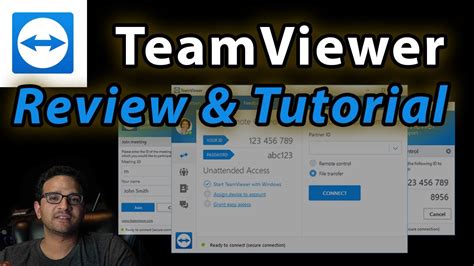 How To Use Teamviewer Remote Control For Pc Or Mac Youtube