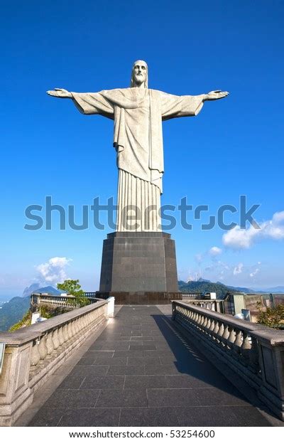 Christ Redeemer Statue Rio De Janeiro Stock Photo Edit Now 53254600