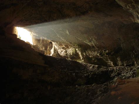 Inside Davelis Cave Photo From Penteli In Athens
