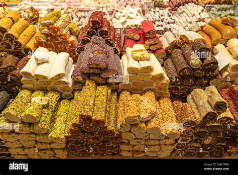 Turkish Delight In Grand Bazaar Istanbul Turkish Delights In