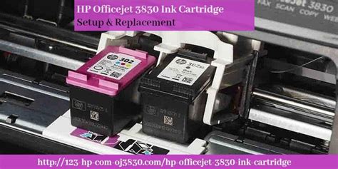 Hp Officejet 3830 Ink Cartridge Setup And Replacement Ink Cartridge