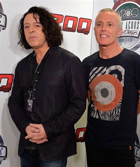 Musicians Roland Orzabal And Curt Smith Of Tears For Fears Attends Day