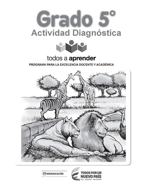 Calaméo Cuadernillo Gr 5 De Pruebas Diagnóstica 2015