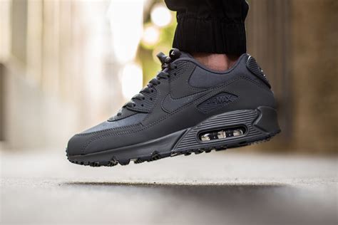 Air Max 90 Black Leather Cheaper Than Retail Price Buy Clothing