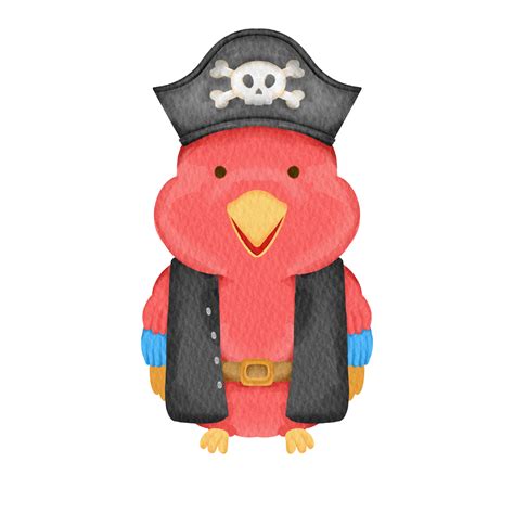 Free Watercolor Pirate Pirate Clip Art 23411728 Png With Transparent