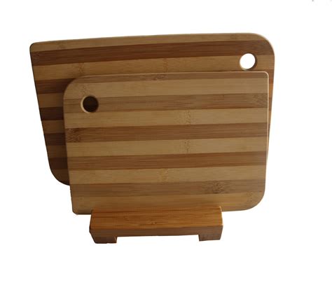 Dual Use Bamboo Chopping Board Holder Knife Holder Bamboo Homeware