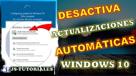 🔄desactivar Las Actualizaciones Automaticas De Windows 10🔄 ⚡método Definitivo⚡ Youtube