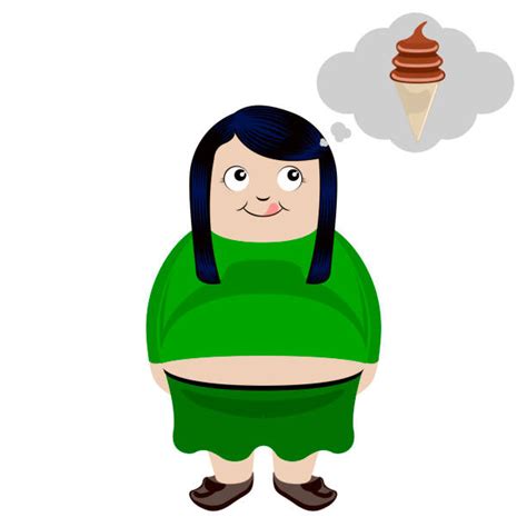 20 Happy Cute Fat Kid Ice Cream Cartoon Stock Photos Pictures