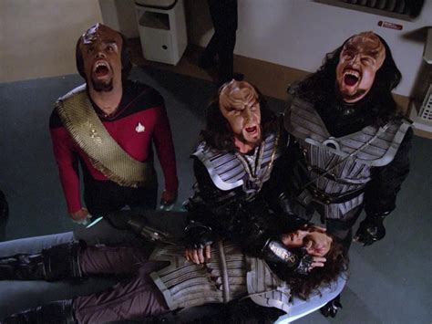 Klingons It Is An Empty Shell I Remember This Episode Klingon