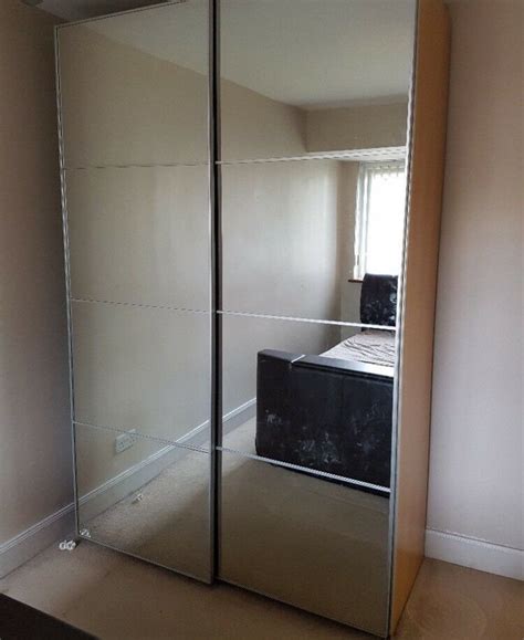 Pax auli sliding mirror wardrobe doors | ikea.com. Ikea pax Auli Mirror sliding doors | in Kinross, Perth and ...