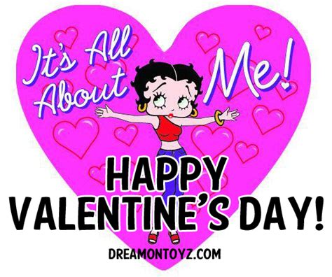 Betty Boop Pictures Archive Bbpa Betty Boop Happy Valentines Day Greetings