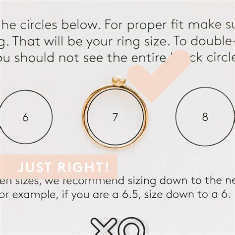 Printable Ring Size Chart That Are Sizzling Hunter Blog
