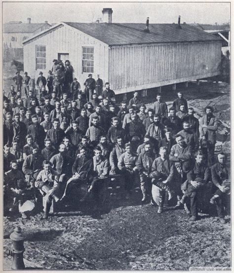 Camp Douglas Confederate Prisoners Civil War Confederate Prisoner Of