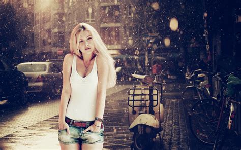 Girl In Rain Wallpapers Most Beautiful Places In The