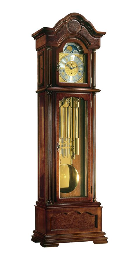 Grandfather clock walnut from Hermle - Grandfather clocks - Nr. HE